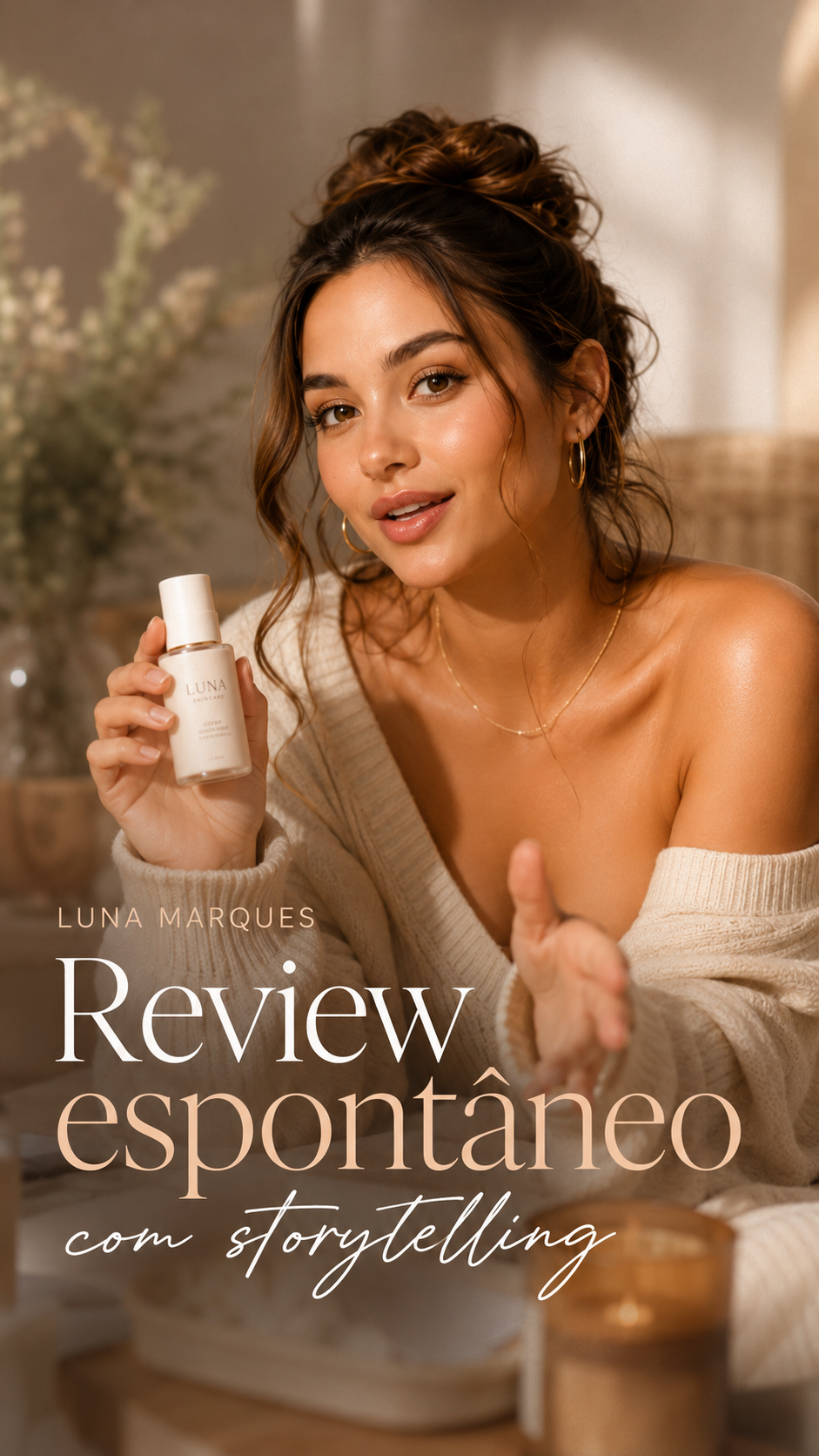 Review espontâneo com storytelling