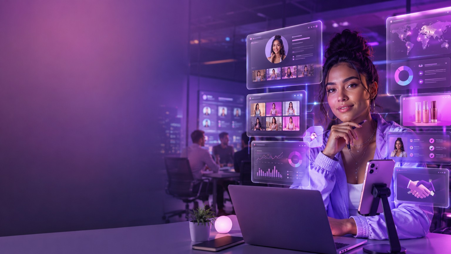 Painel da Influencer Brasil com creators, marcas e ferramentas da plataforma