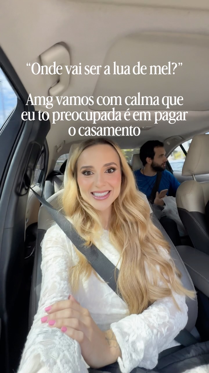 Não me perguntem de lua de mel até o casamento estar quitado ok?

#casamento #noiva #luademel