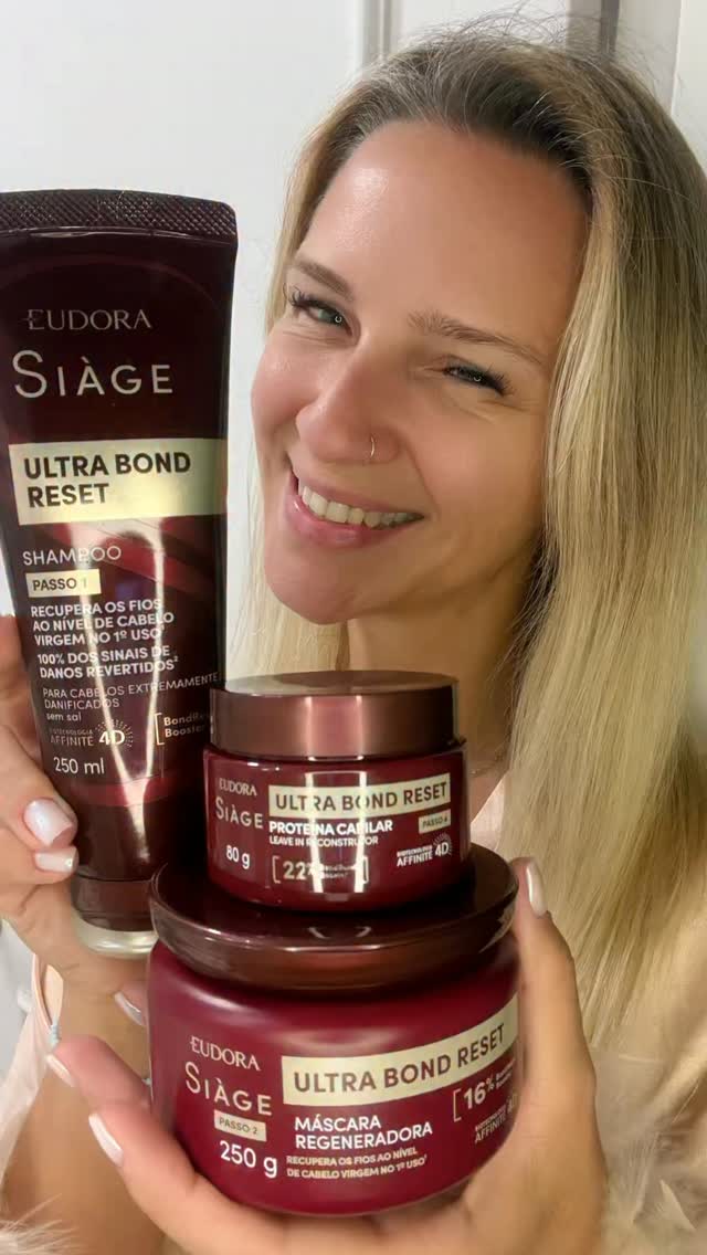 VEM CONHECER A NOVA LINHA DA @eudora ULTRA BOND RESET EUDORA SIÀGE

A proposta é diferente: o bond delas repara, o ...