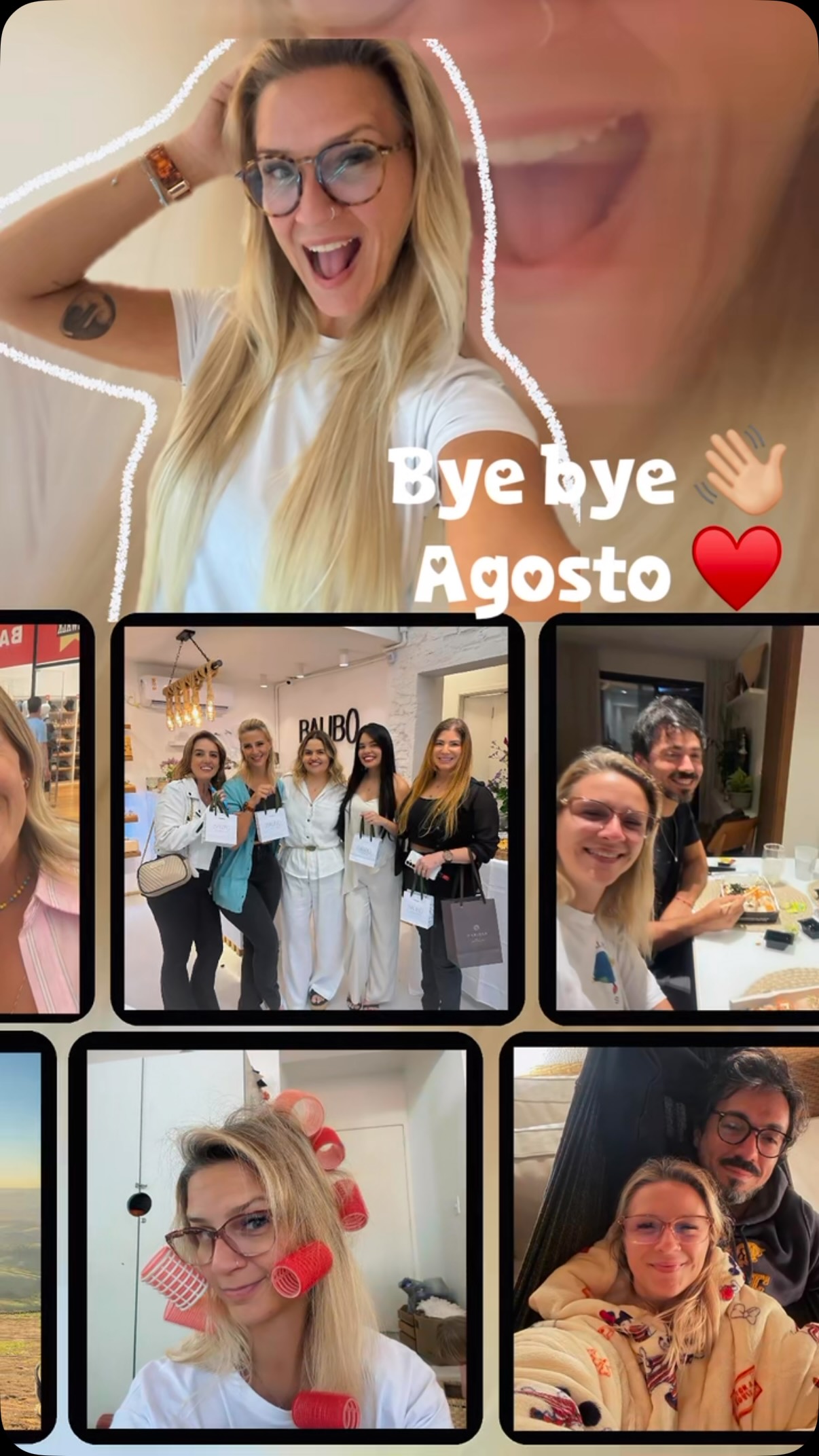 Bye bye 👋🏼 Agosto
Pronta para Setembro 🤩🚀✨♥️