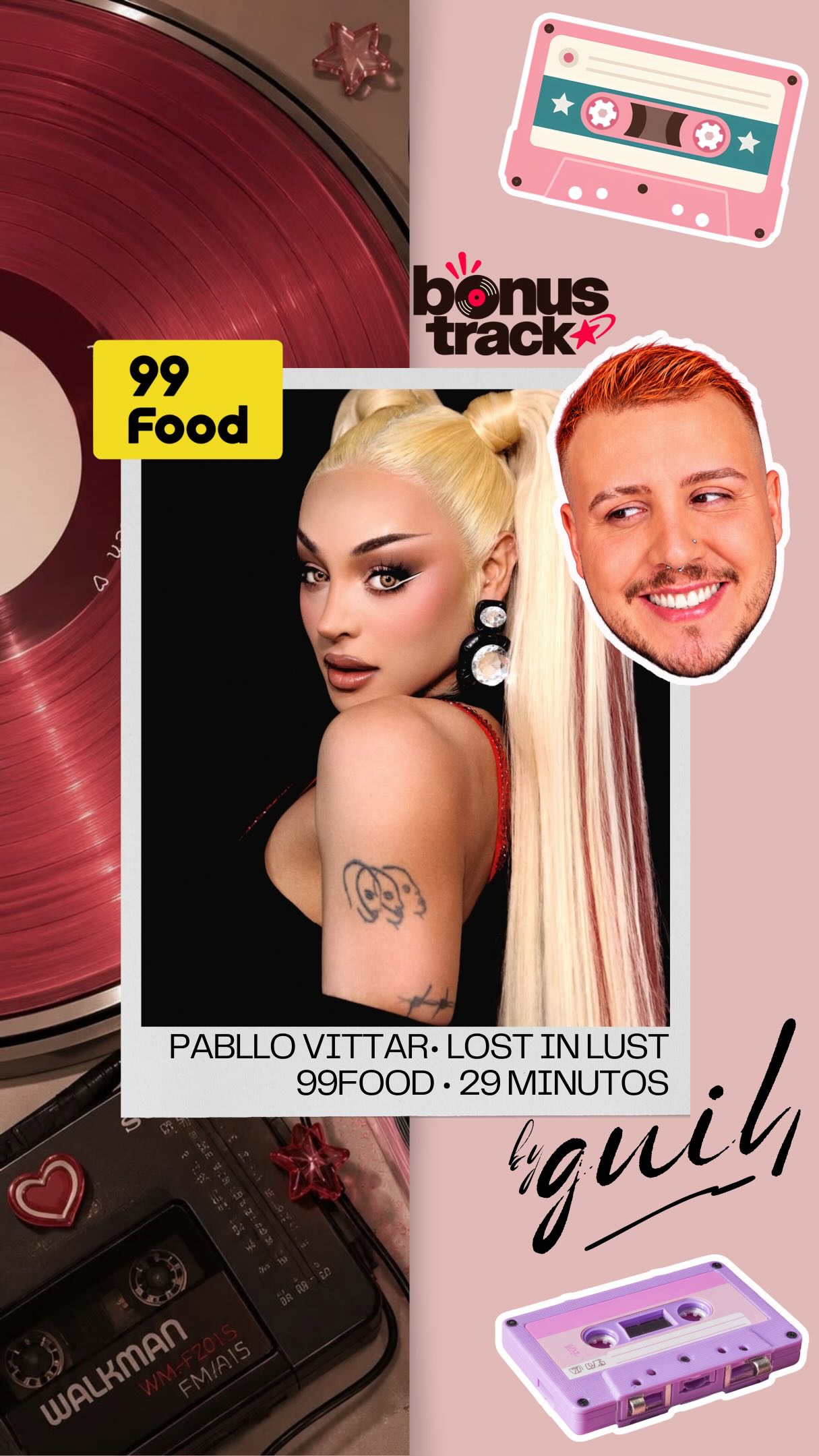 #publi 29 minutos. Um álbum inteiro da Pabllo Vittar. E, quem sabe, até o seu pedido chegando. 👀

Se as músicas...