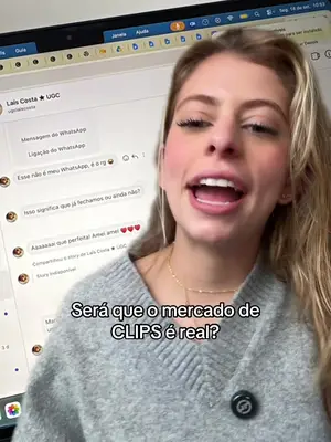 Será que o mercado de CLIPS é real? #ugc #tiktokshop #influ #creator