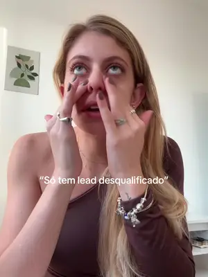 Não existe “só tem lead desqualificado”, a ideia é “o que eu preciso melhorar no meu conteúdo para atrair a...