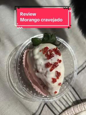 Review do Morango cravejado🍓❤️ (vídeo de quase 1 mês atrás KKKKK) #CapCut #review #morangocravejado🍓💍...
