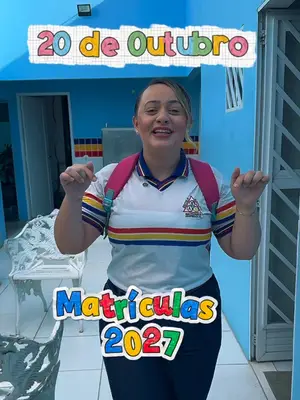 🎒📚 Já pode colocar essa data na agenda! A partir do dia 20 de outubro, começam as matrículas da Escola Adolf...