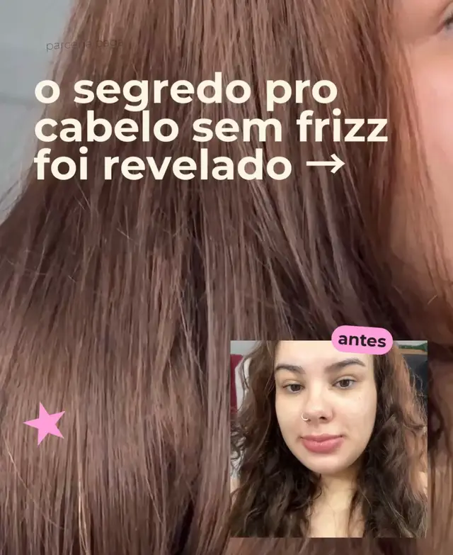 esse brilho não é filtro ✨ arrasta pra ver o antes e o segredo → testei a linha Brilho 3D da @Acquaflora Cosmé...