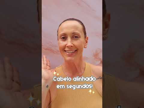Pomada para alinhar os fios